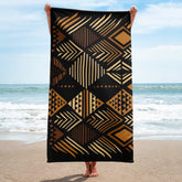 African Print Towel | Earth Tones | Medina - Love Africa Print